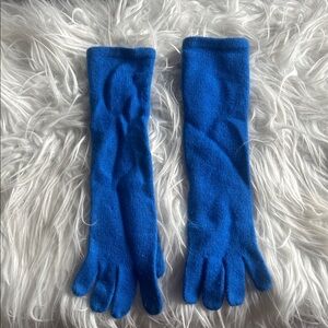 Lord & Taylor Long 100% Cashmere Gloves